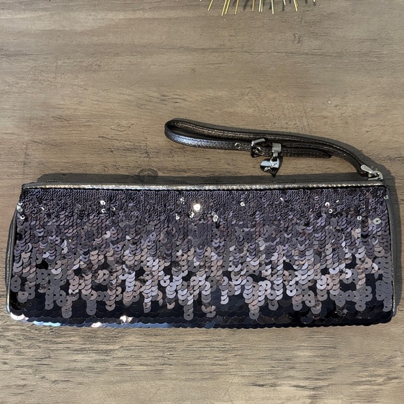 Miu Miu Handbags - Miu Miu Sequin Wristlet clutch
